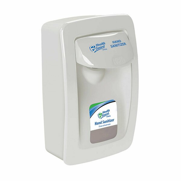 Henson Group Kutol DS Health Guard Hand San MAN Dispenser, Color All White, 6PK SS001WH33HS